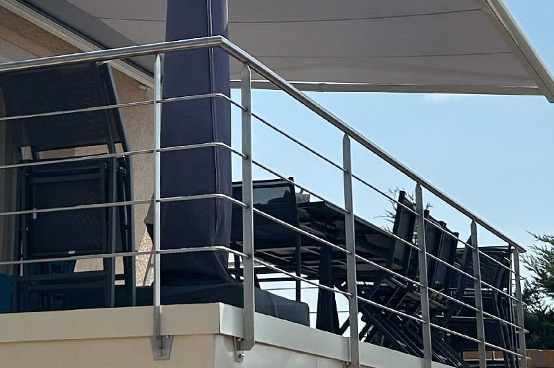VR MENUISERIE vous propose des garde-corps en aluminium et en fer - Aménagements extérieurs et structures métalliques VR MENUISERIE
